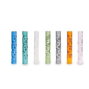 75mm Grübchen 3D Kühlung Flow Glas Stiel für POTV One POTV Lobo
