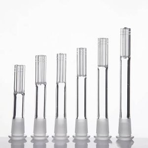 2/2,5/3/3,5/4/5/6 Zoll 18mm Stecker auf 14mm Buchse Downstem Glas