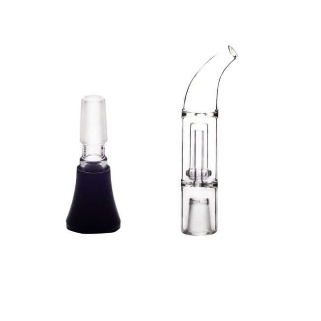 14MMwaterpipeadapterwithHubblebubblerHYDRATUBEglassforpax3pax2