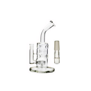 14 mm 3-in-1-WPA-Glas mit Dimpled Water Pipe Bong Matrix Perc für Arizer Solo 3 2 Air Max SE