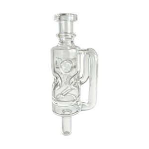 POTV Lobo POTV One – Schweizer Recycler-Percolator-Glas-Bubbler-Wasserpfeife