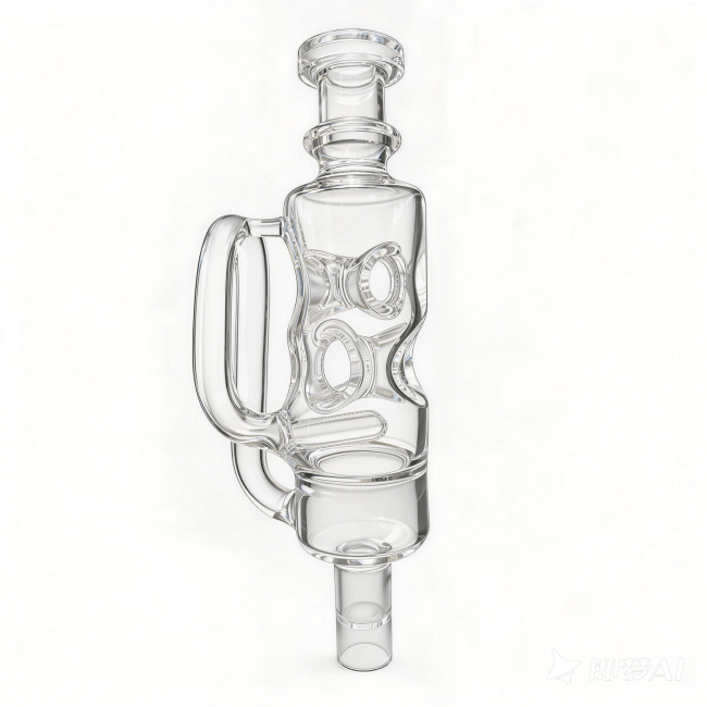 SwissPercRecyclerGlas-Bubbler-WasserpfeifefurArizerSolo2_Solo3_Air2_AirSE