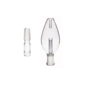 14mm Female Bulb Bubbler Glas mit 14mm Glas Wasserpfeife Adapter Tool Kit für Arizer Solo 3 solo 2 Air 2 Air Max