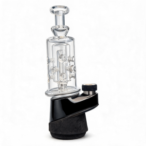 Wasserpfeife aus recyceltem Glas mit 12 Löchern für den Puffco Peak Pro